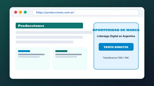 Modelo de aplicación comercial y proyectos digitales para producciones.com.ar